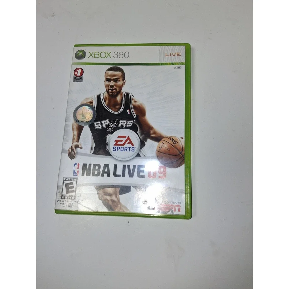 NBA Live 09 Basketball Video Game -‎ Microsoft Xbox 360 - Sports Game